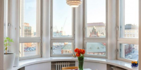 Architect Apartment Downtown with Sea View in Helsinki